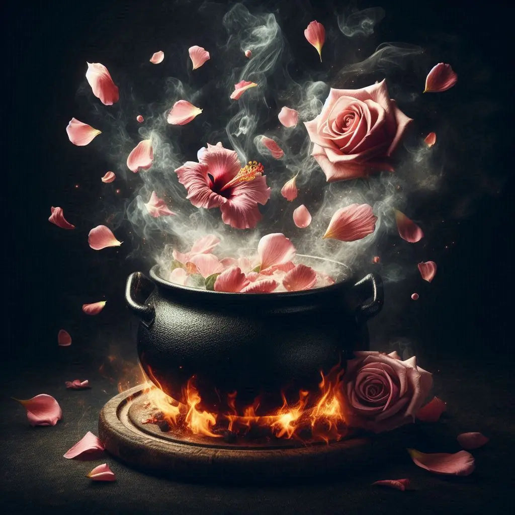 image tisane à la rose jeunesse éternelle, LES SORCIERS