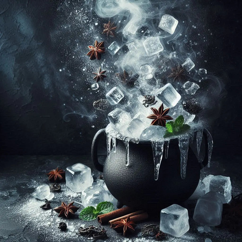 chaudron glacé LES SORCIERS thé menthe réglisse